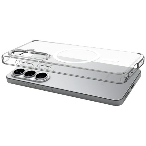 Etui Spigen Ultra Hybrid Mag MagSafe do Samsung Galaxy S26 clear white