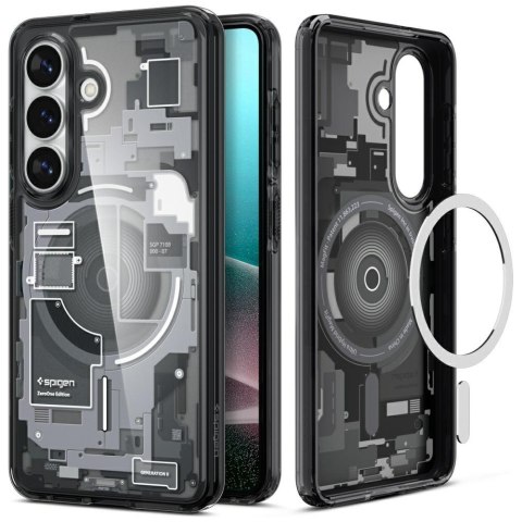 Etui Spigen Ultra Hybrid Mag MagSafe do Samsung Galaxy S26 zero one black