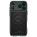Etui Spigen Optik Armor Mag MagSafe do iPhone 17 Pro Max zielony