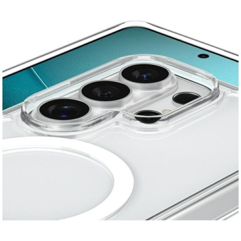 Etui Spigen Ultra Hybrid "S" MAG MagSafe do Samsung Galaxy S26 Ultra przezroczysty