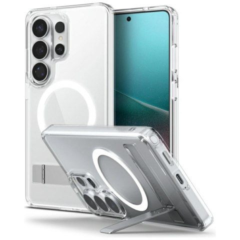 Etui Spigen Ultra Hybrid "S" MAG MagSafe do Samsung Galaxy S26 Ultra przezroczysty