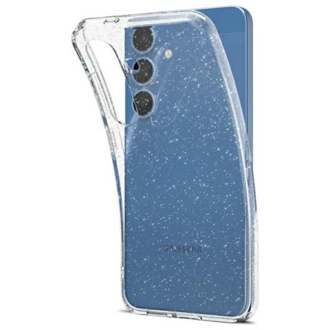 Etui Spigen Liquid Crystal Glitter do Samsung Galaxy S25+ przezroczysty