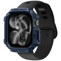 Etui Spigen Rugged Armor V2 do Apple Watch 10 / 11 42mm granatowy