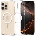 Etui Spigen Thin Fit T MAG MagSafe do iPhone 16 Pro Max przezroczysto-biały