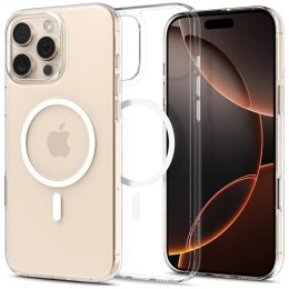 Etui Spigen Thin Fit T MAG MagSafe do iPhone 16 Pro Max przezroczysto-biały