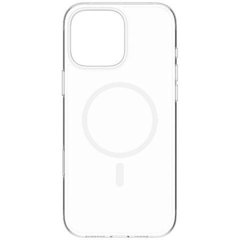 Etui Spigen Thin Fit T MAG MagSafe do iPhone 16 Pro przezroczysto-biały