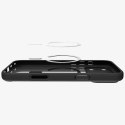 Etui Spigen Ultra Hybrid Mag MagSafe do iPhone 17 Pro czarno-pomarańczowy