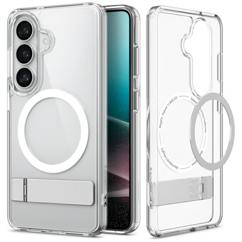 Etui Spigen Ultra Hybrid S Mag MagSafe do Samsung Galaxy S26 clear white