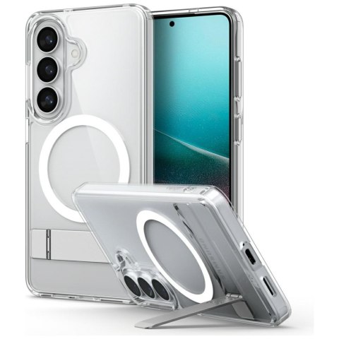Etui Spigen Ultra Hybrid S Mag MagSafe do Samsung Galaxy S26 clear white