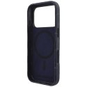 Etui Karl Lagerfeld Monogram logo MagSafe do iPhone 17 Pro niebieski