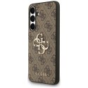 Etui Guess Big 4G Classic Logo do Samsung Galaxy S25 FE brązowy