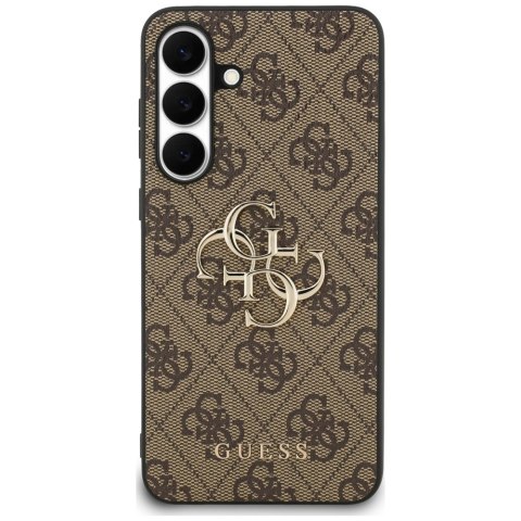 Etui Guess Big 4G Classic Logo do Samsung Galaxy S25 FE brązowy