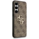 Etui Guess Big 4G Classic Logo do Samsung Galaxy S25 FE brązowy