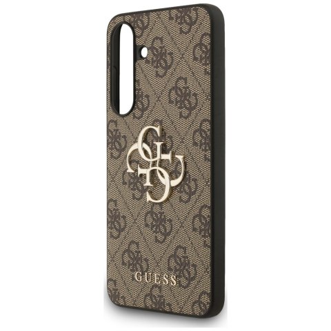 Etui Guess Big 4G Classic Logo do Samsung Galaxy S25 FE brązowy