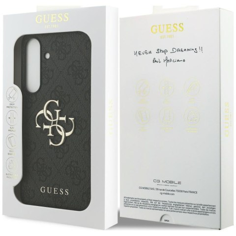 Etui Guess Big 4G Classic Logo do Samsung Galaxy S25 FE czarny