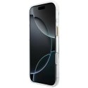 Etui Guess IML Script Metal MagSafe do iPhone Air przezroczysty