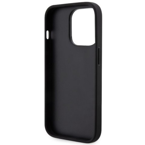 Karl Lagerfeld KLHCP14LSANKCPG iPhone 14Pro 6.1" hardcase srebrny/silver Saffiano Karl & Choupette