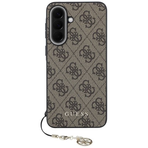 Etui Guess 4G Charm do Samsung Galaxy A57 5G brązowy