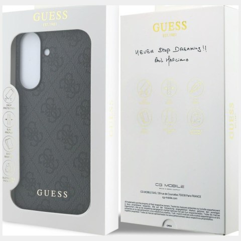 Etui Guess 4G Charm do Samsung Galaxy A57 5G czarny