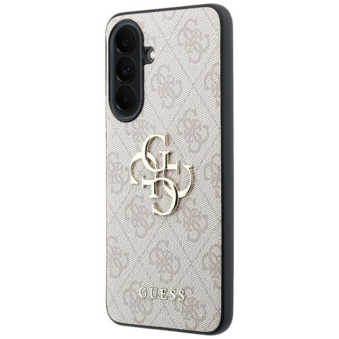 Etui Guess Leather 4G Metal Logo do Samsung Galaxy A37 5G różowy