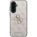 Etui Guess Leather 4G Metal Logo do Samsung Galaxy A37 5G różowy