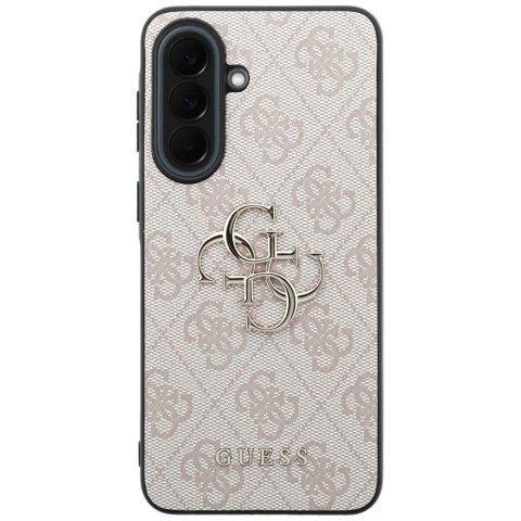 Etui Guess Leather 4G Metal Logo do Samsung Galaxy A37 5G różowy