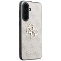 Etui Guess Leather 4G Metal Logo do Samsung Galaxy A37 5G różowy