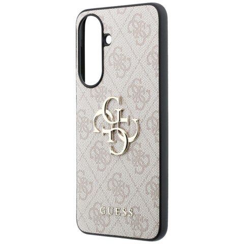 Etui Guess Leather 4G Metal Logo do Samsung Galaxy A37 5G różowy
