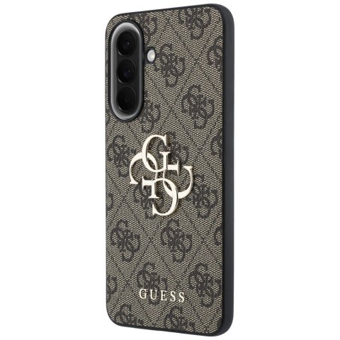 Etui Guess Leather 4G Metal Logo do Samsung Galaxy A57 5G brązowy