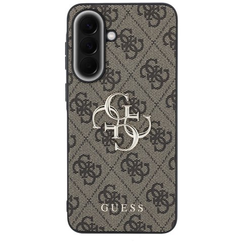 Etui Guess Leather 4G Metal Logo do Samsung Galaxy A57 5G brązowy