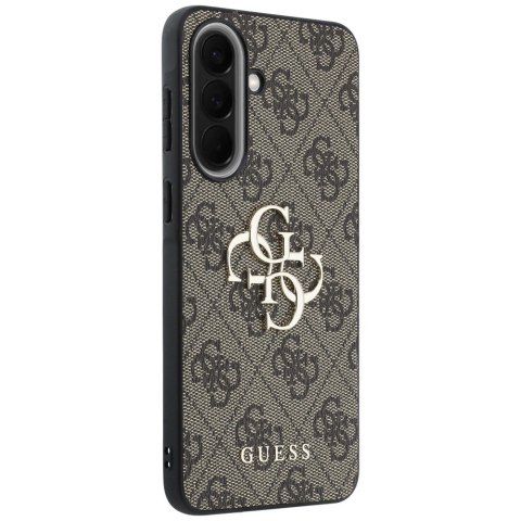 Etui Guess Leather 4G Metal Logo do Samsung Galaxy A57 5G brązowy