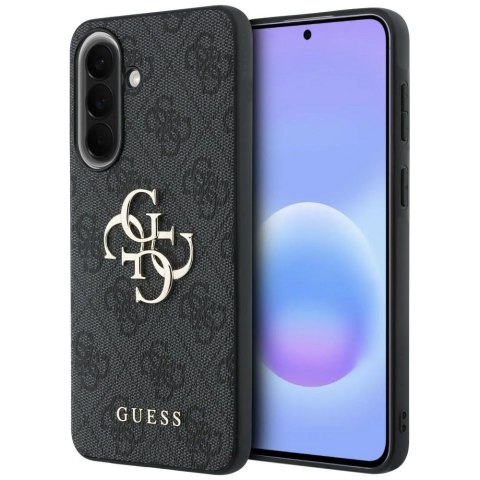 Etui Guess Leather 4G Metal Logo do Samsung Galaxy A57 5G czarny