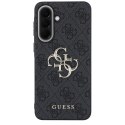 Etui Guess Leather 4G Metal Logo do Samsung Galaxy A57 5G czarny