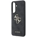 Etui Guess Leather 4G Metal Logo do Samsung Galaxy A57 5G czarny