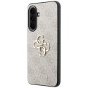 Etui Guess Leather 4G Metal Logo do Samsung Galaxy A57 5G różowy