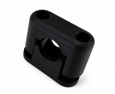 Druk 3D Uchwyt kabla loft 10-12mm czarny V8