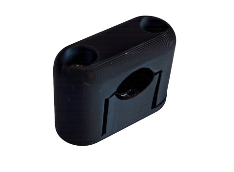 Druk 3D Uchwyt kabla loft 10-12mm czarny V8