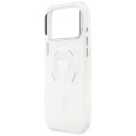 Etui Guess IML Gradient Triangle Logo MagSafe do iPhone 17 Pro Max przezroczysty