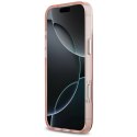 Etui Guess IML Gradient Triangle Logo MagSafe do iPhone 17 Pro Max różowy