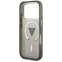 Etui Guess IML Gradient Triangle Logo MagSafe do iPhone 17 Pro czarny