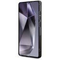 Etui AMG Double Layer Rhombs MagSafe do Samsung Galaxy S25 Ultra czarno-czerwony