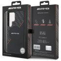 Etui AMG Double Layer Rhombs MagSafe do Samsung Galaxy S25 Ultra czarno-czerwony