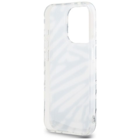 Karl Lagerfeld KLHCP15XHZBPKCCK iPhone 15 Pro Max 6.7" czarny/black hardcase IML Zebra Pattern & Cord
