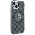 Karl Lagerfeld KLHMP15MHMCKMHK iPhone 15 Plus 6.7" czarny/black IML Monogram Karl&Choupette Head MagSafe