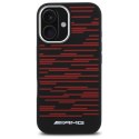 AMG AMHMP16S24SSRRK iPhone 16 6.1" czarny/black hardcase Silicone Graphics MagSafe
