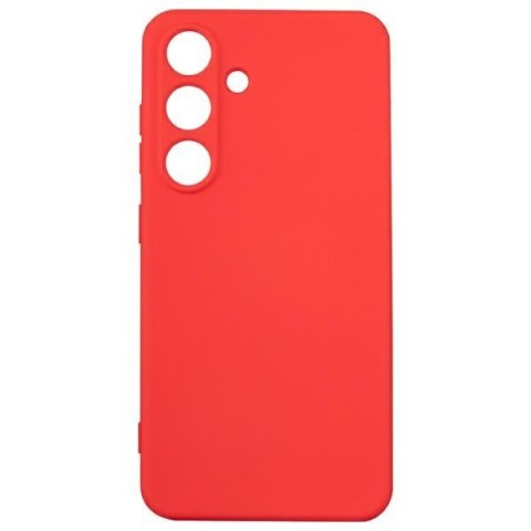 Beline Etui Silicone Samsung S25 czerwony/red