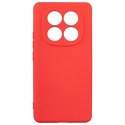 Beline Etui Silicone Xiaomi Redmi Note 14 Pro czerwony/red