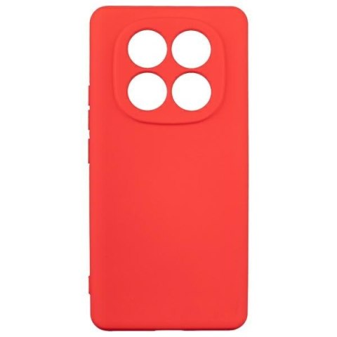 Beline Etui Silicone Xiaomi Redmi Note 14 Pro czerwony/red