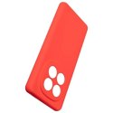 Beline Etui Silicone Xiaomi Redmi Note 14 Pro+ czerwony/red