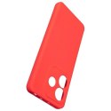 Beline Etui Silicone Xiaomi Redmi Note 14 czerwony/red